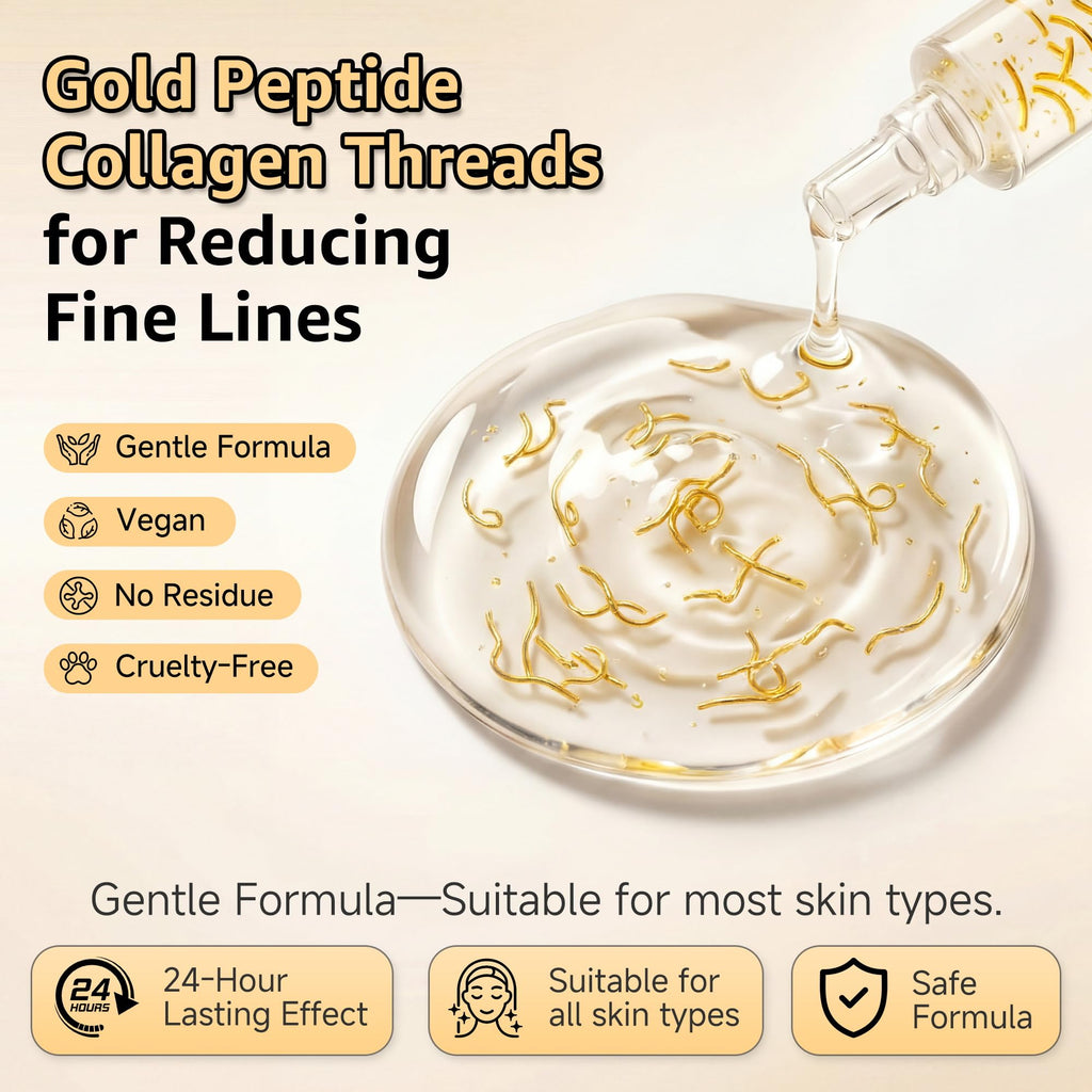 Eustofeyce Deep Collagen Serum Silk Peptide Intensive Lifting Ampoule – Korean Anti-Aging Serum for Face