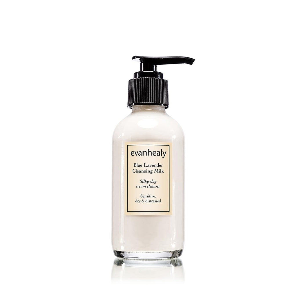 evanhealy Blue Lavender Cleansing Milk – Soothe & Calm Reactive Skin