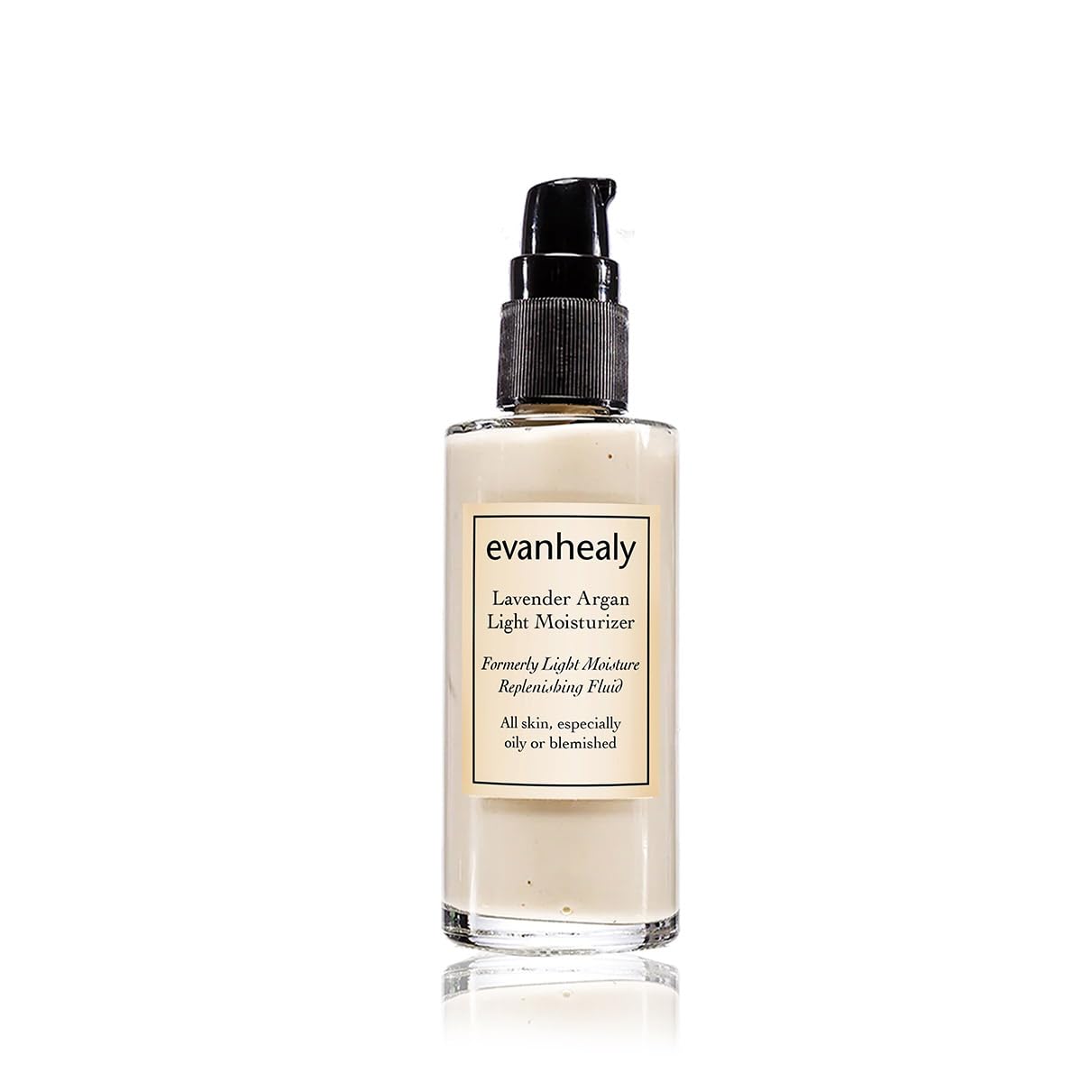Evanhealy Lavender Argan Light Moisturizer | Sheer Antioxidant Cream for Oily & Sensitive Skin