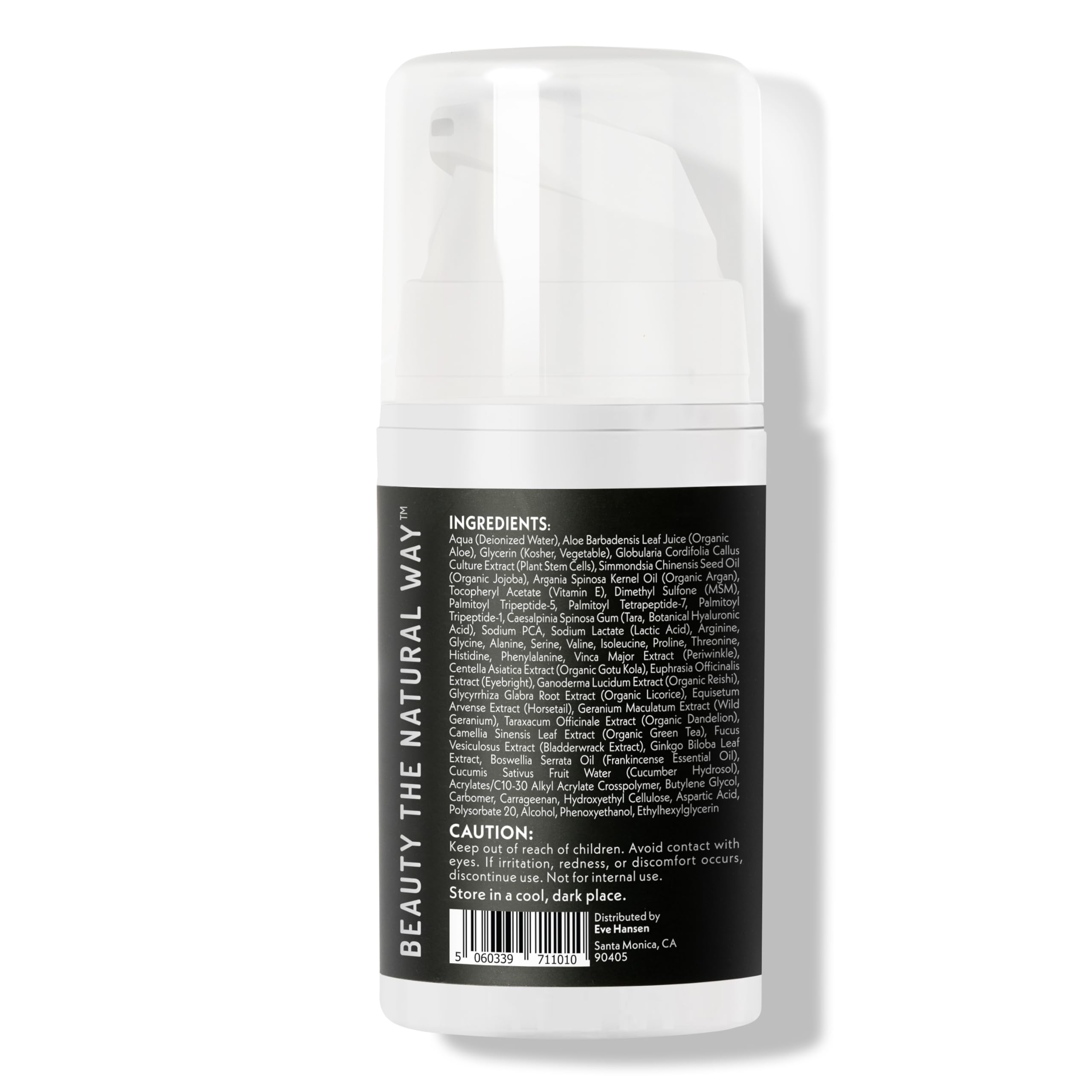 Eve Hansen Anti-Aging Eye Gel with Peptides | Plant Stem Cells, Hyaluronic Acid & Vitamin E | Cruelty-Free, Vegan, Made in USA | 0.5 oz