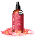 Eve Hansen Organic Rose Water Spray for Face | 8 oz Moroccan Rosewater Toner & Setting Mist