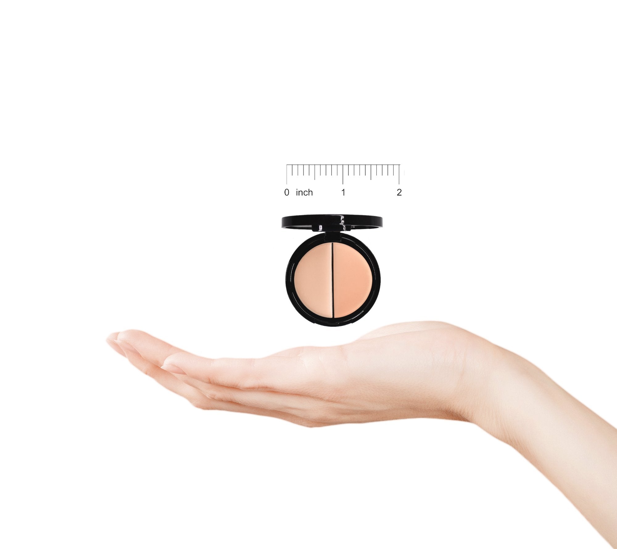 EVE PEARL Dual Salmon Concealer – Full Coverage Under Eye (Light) | Hydrating Brightener