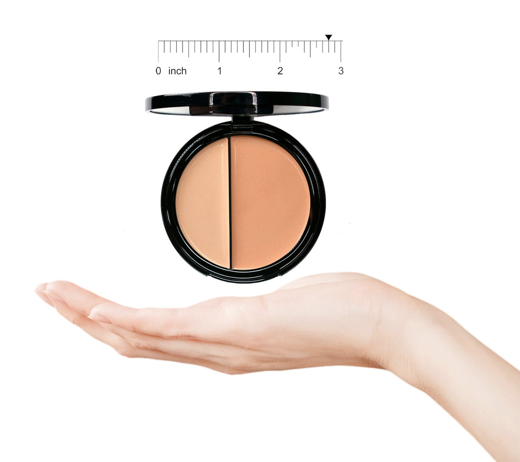 EVE PEARL HD Dual Foundation - Full Coverage, Long-Lasting, Lightweight Formula with Vitamin E (Medium)