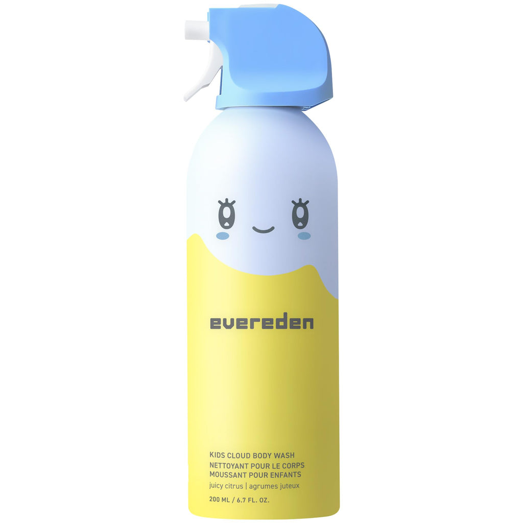 Evereden Kids Foam Soap – Cloud Body Wash (Juicy Citrus & Coconut Splash) | Gentle, Playful Bath Time