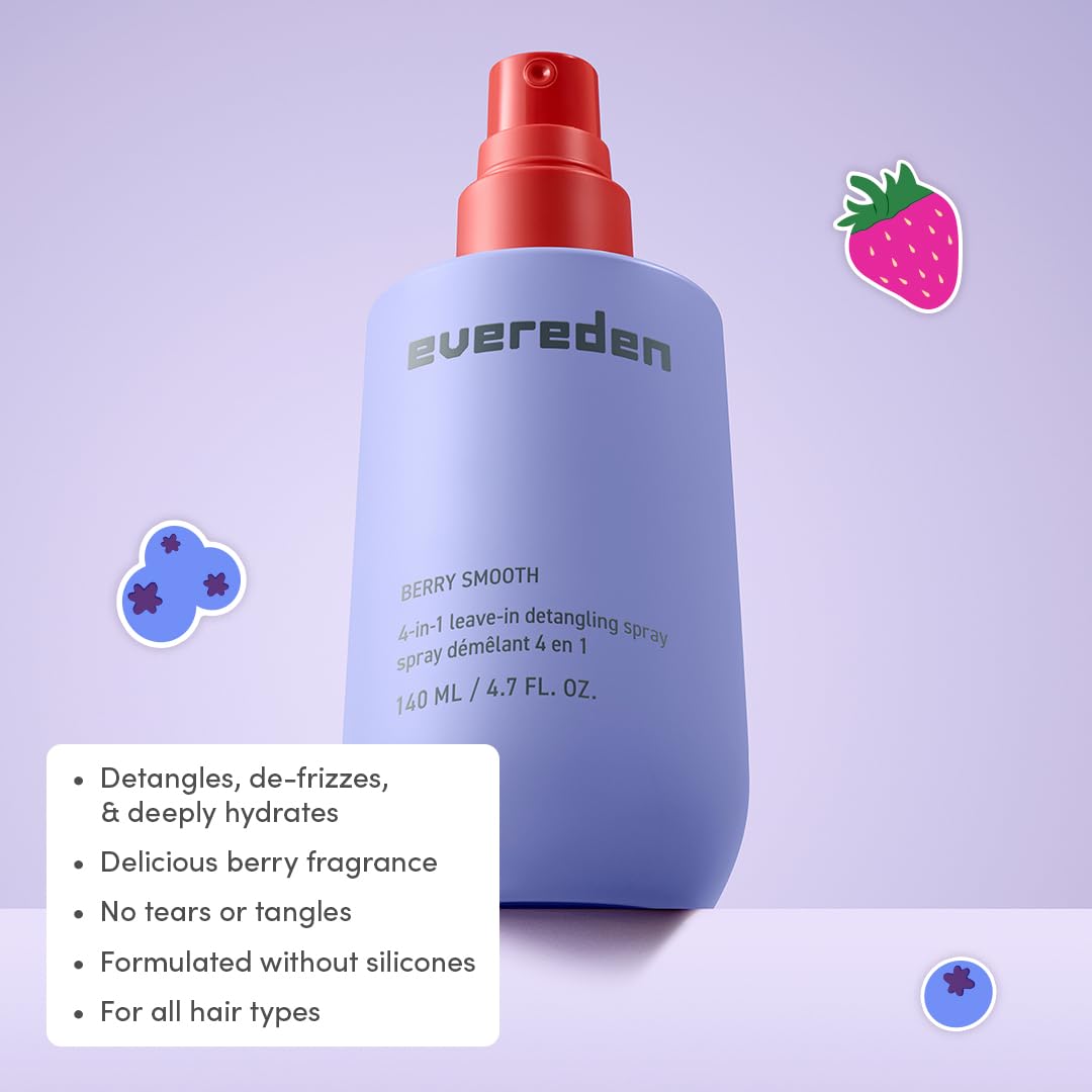 Evereden Kids Travel Set – Clean & Vegan 5-Piece Travel Skincare for Toddlers