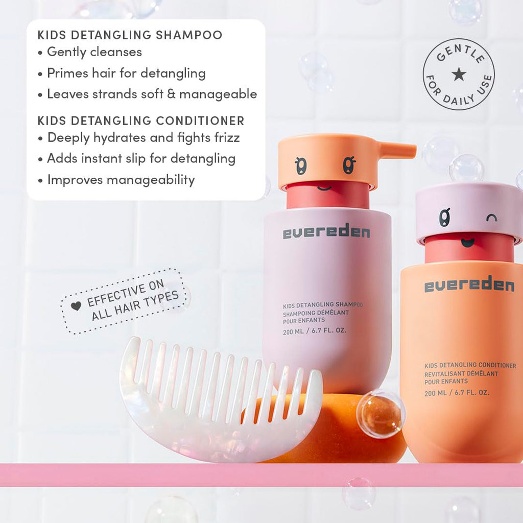 Evereden Kids Travel Set – Clean & Vegan 5-Piece Travel Skincare for Toddlers
