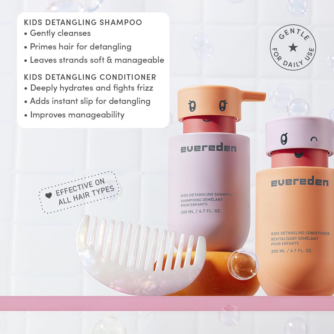 Evereden Kids Travel Set – Clean & Vegan 5-Piece Travel Skincare for Toddlers