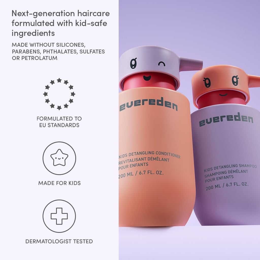 Evereden Kids Travel Set – Clean & Vegan 5-Piece Travel Skincare for Toddlers