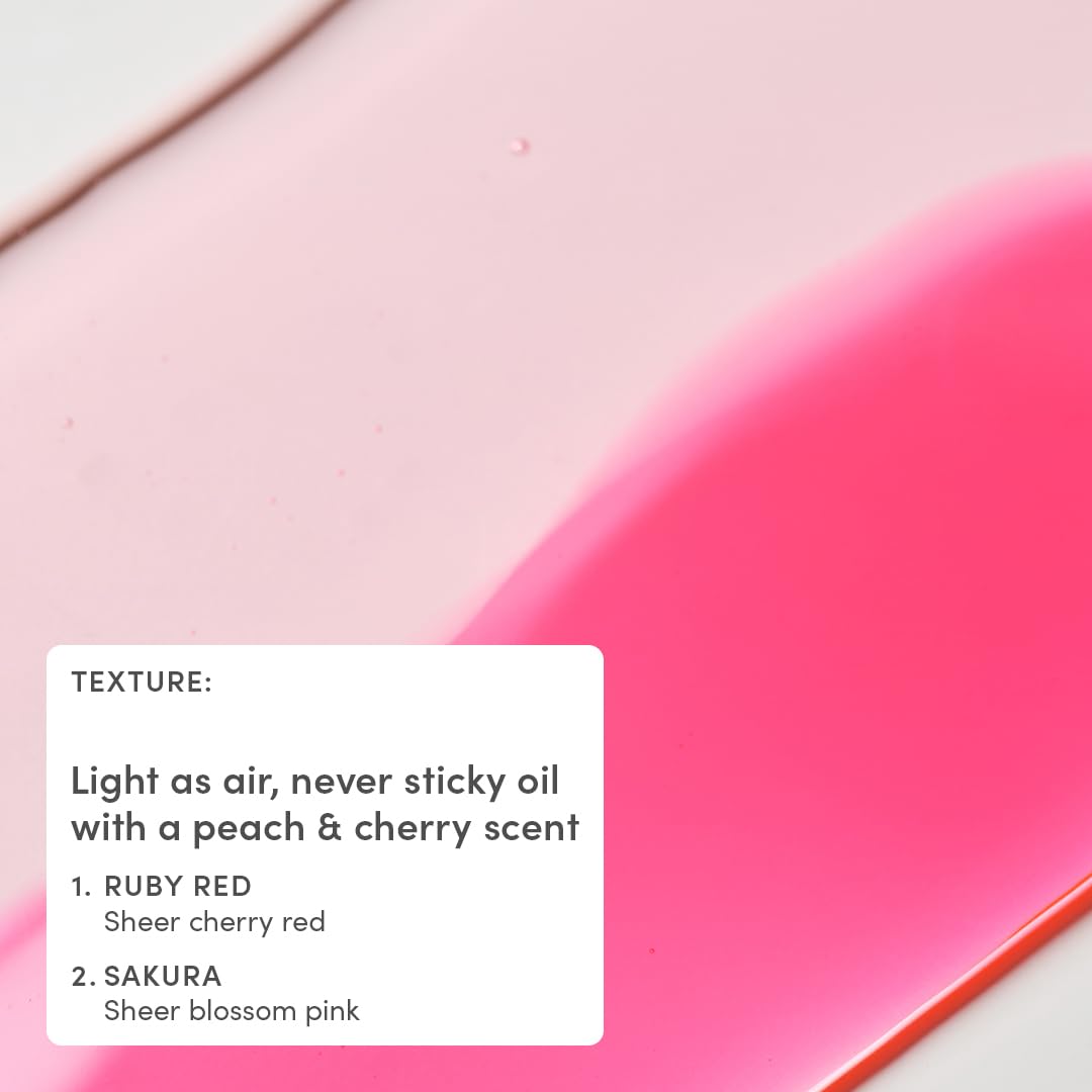 Evereden Kids Tinted Lip Gloss – Sheer Red, Non-Toxic, Vegan Hydration (Cherry, Peach & Cranberry Oils)