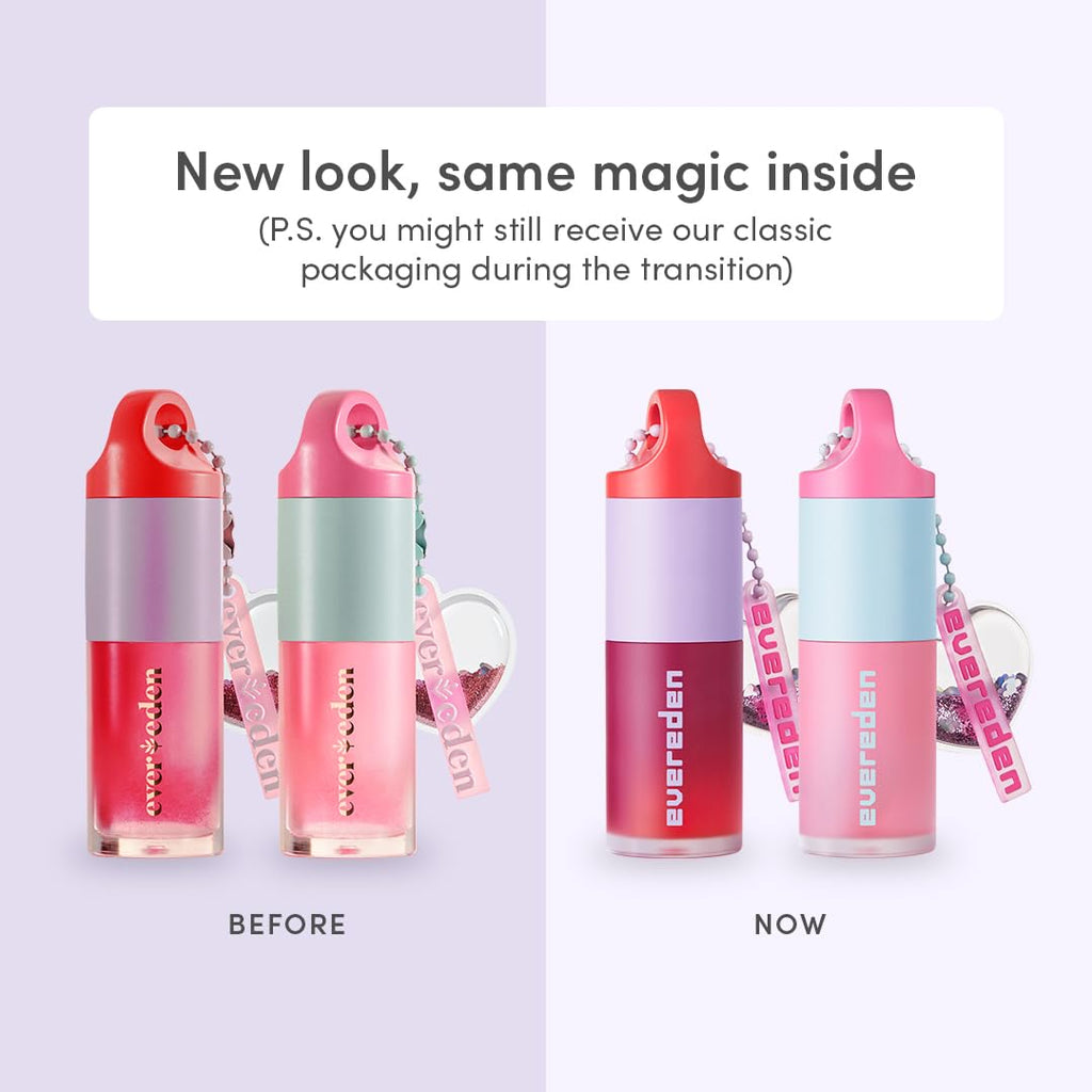 Evereden Kids Tinted Lip Gloss – Sheer Red, Non-Toxic, Vegan Hydration (Cherry, Peach & Cranberry Oils)
