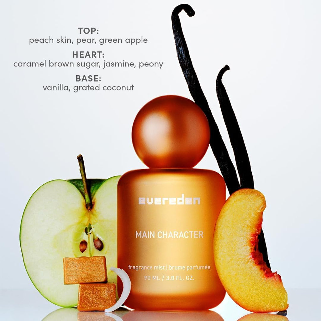 Evereden Fragrance Mist Bundle (3) – Clean, Vegan Hair & Body Sprays for Teens