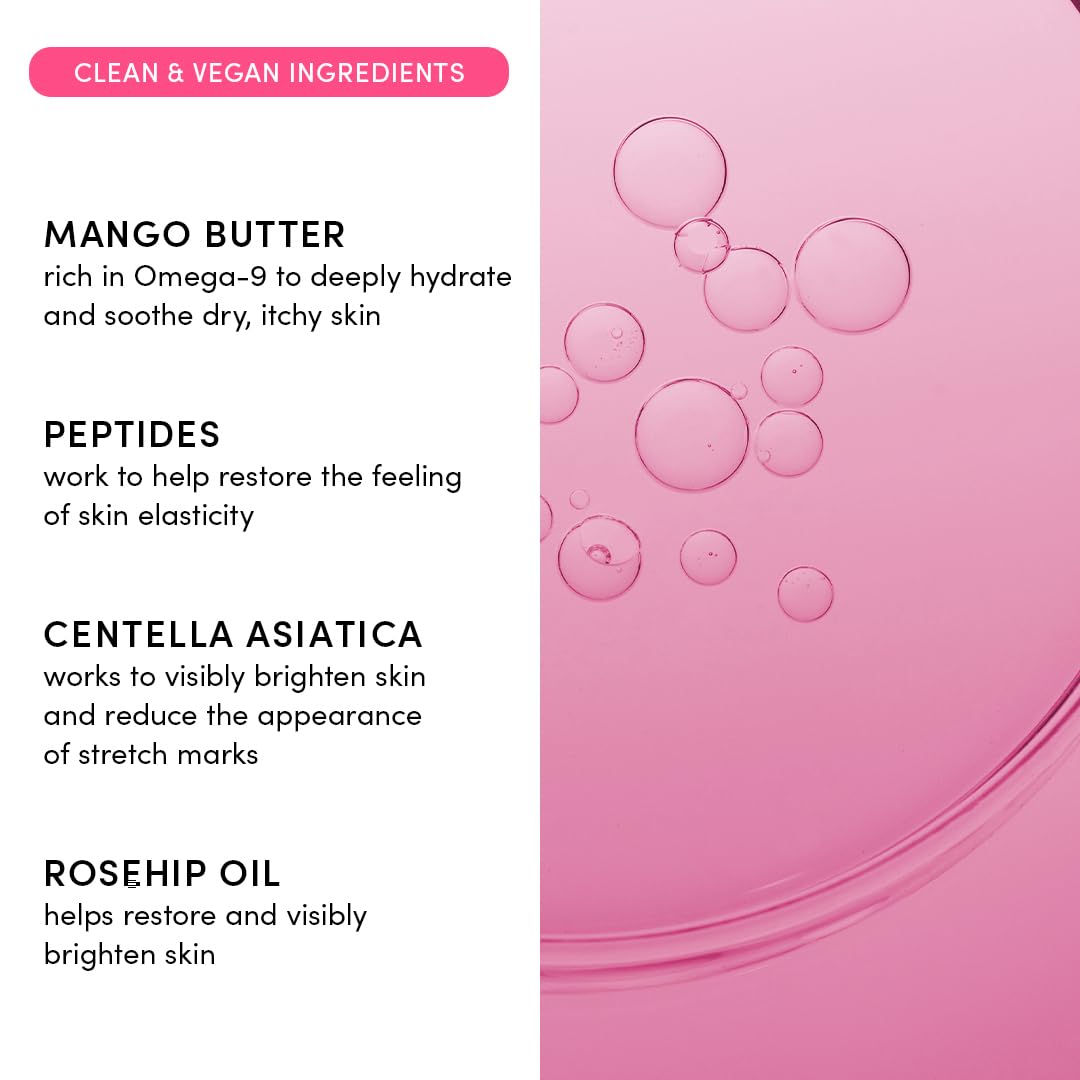Evereden Nourishing Stretch Mark Cream (4 oz) – Clean, Vegan Pregnancy & Postpartum Moisturizer