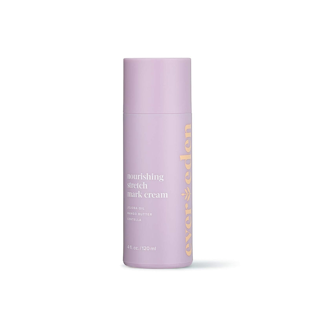 Evereden Nourishing Stretch Mark Cream (4 oz) – Clean, Vegan Pregnancy & Postpartum Moisturizer