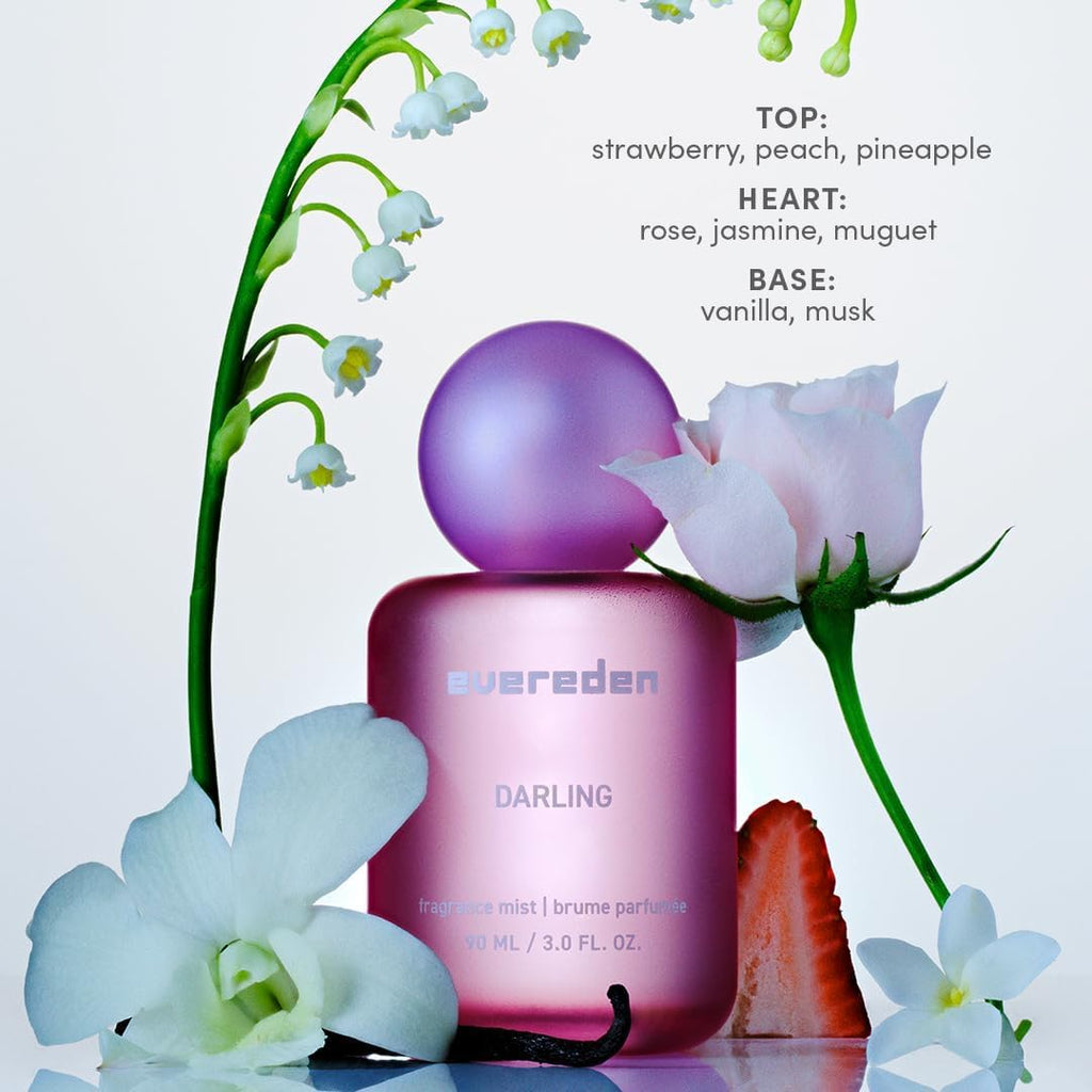 Evereden Fragrance Mist Bundle (3) – Clean, Vegan Hair & Body Sprays for Teens