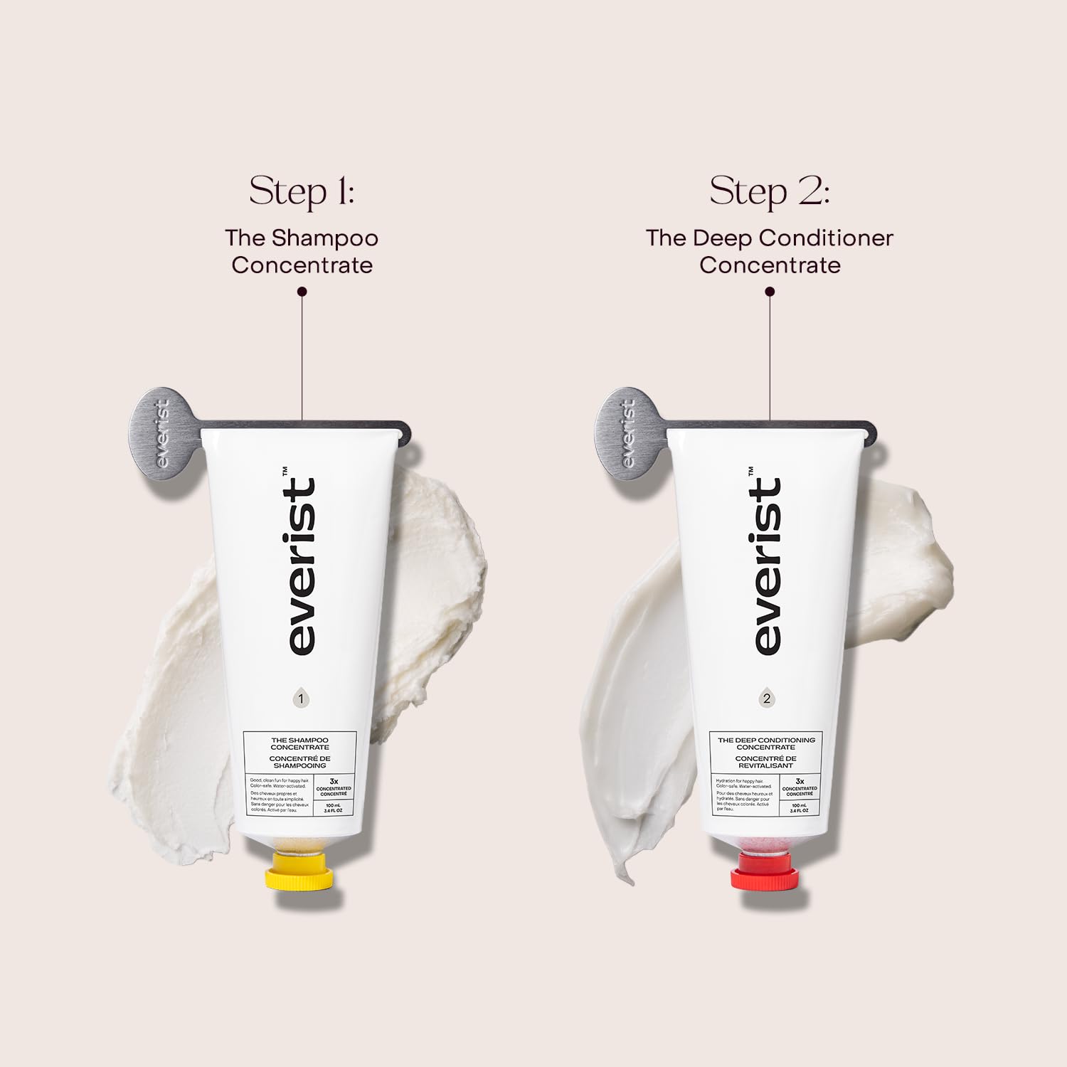 Everist Haircare Essentials Duo – Shampoo & Deep Conditioner for Sensitive Scalp