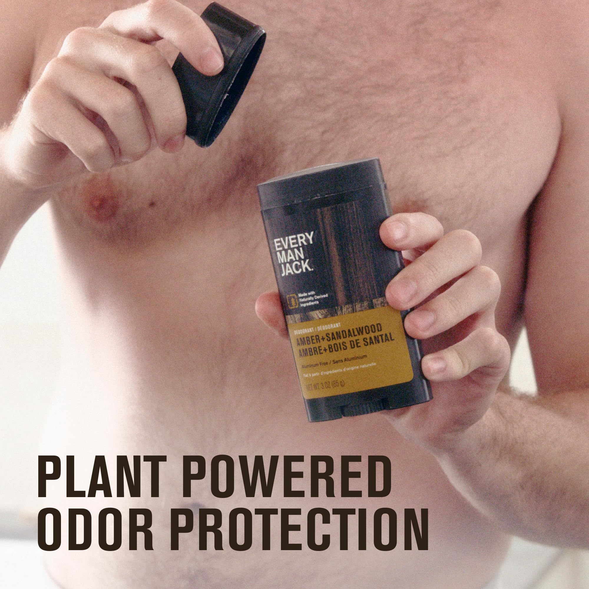 Every Man Jack Deodorant Variety Set – Aluminum-Free, 3 Full-Size Sticks (Coconut Driftwood, Citrus Eucalyptus, Amber Sandalwood)