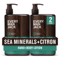 Every Man Jack Sea Minerals + Citron Hand & Body Lotion — 2 × 13.5oz