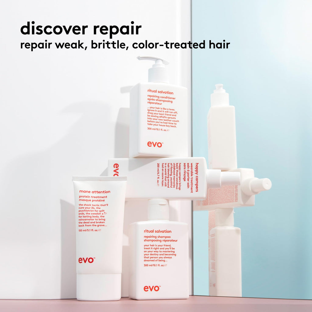 EVO Happy Campers Wearable Treatment – Daily Hair Strength, Frizz Control & UV Protection (2 x 50ml)