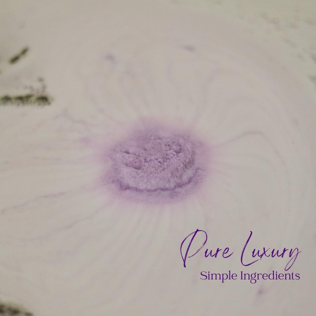EvolutionUSA Lavender Dreams Bath Bombs for Women – 12 Organic Lavender Bath Bombs Gift Set