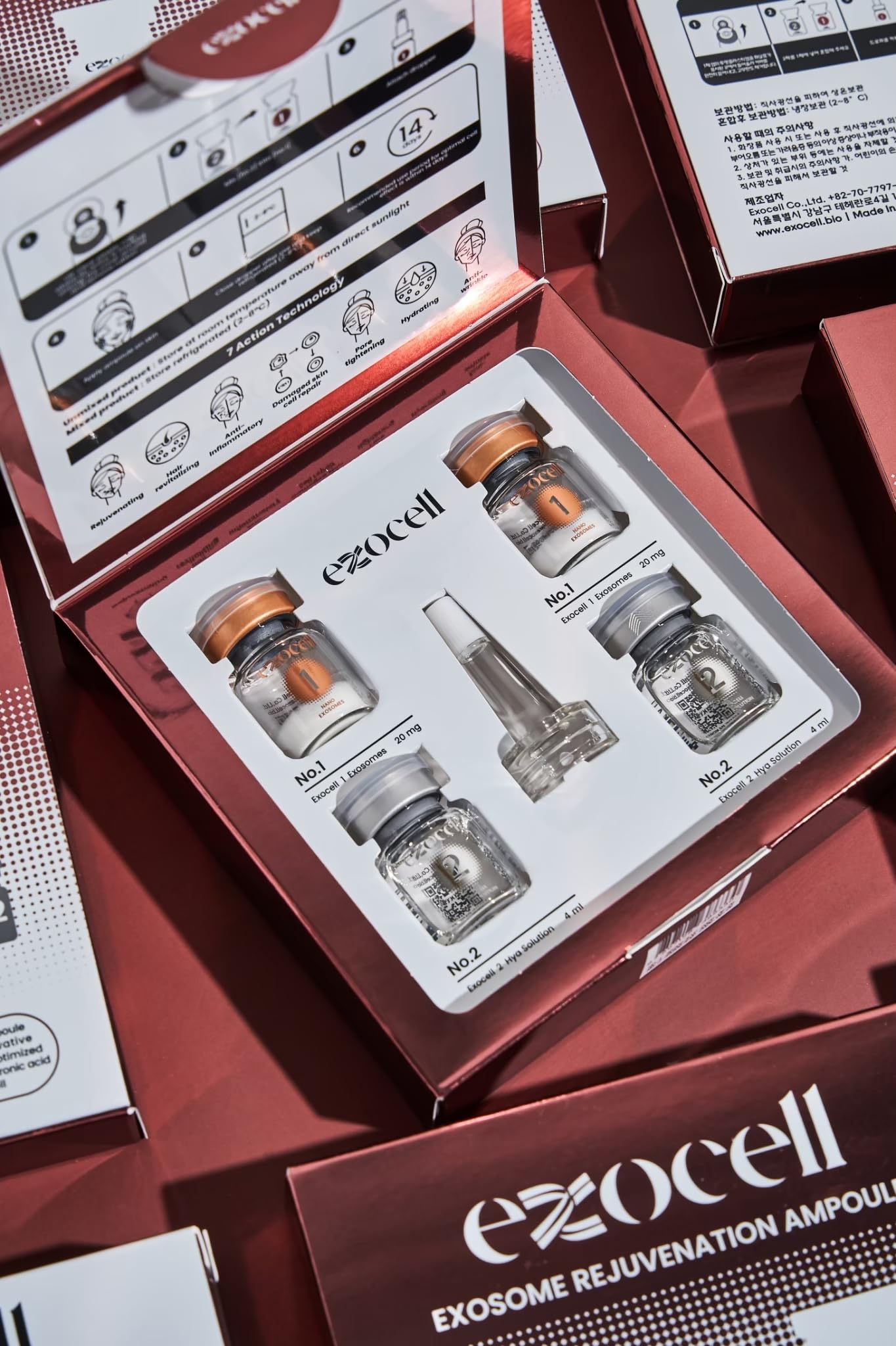 EXOCELL Exosome Rejuvenation Ampoule | Skin Regeneration, Hydration & Elasticity