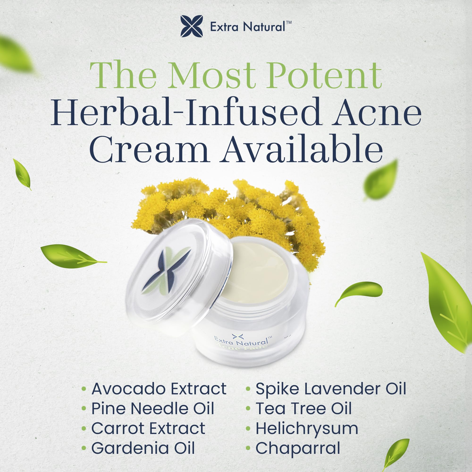 ExtraNatural Acne Cream – Gentle, Plant-Powered Care for Sensitive & Oily Skin