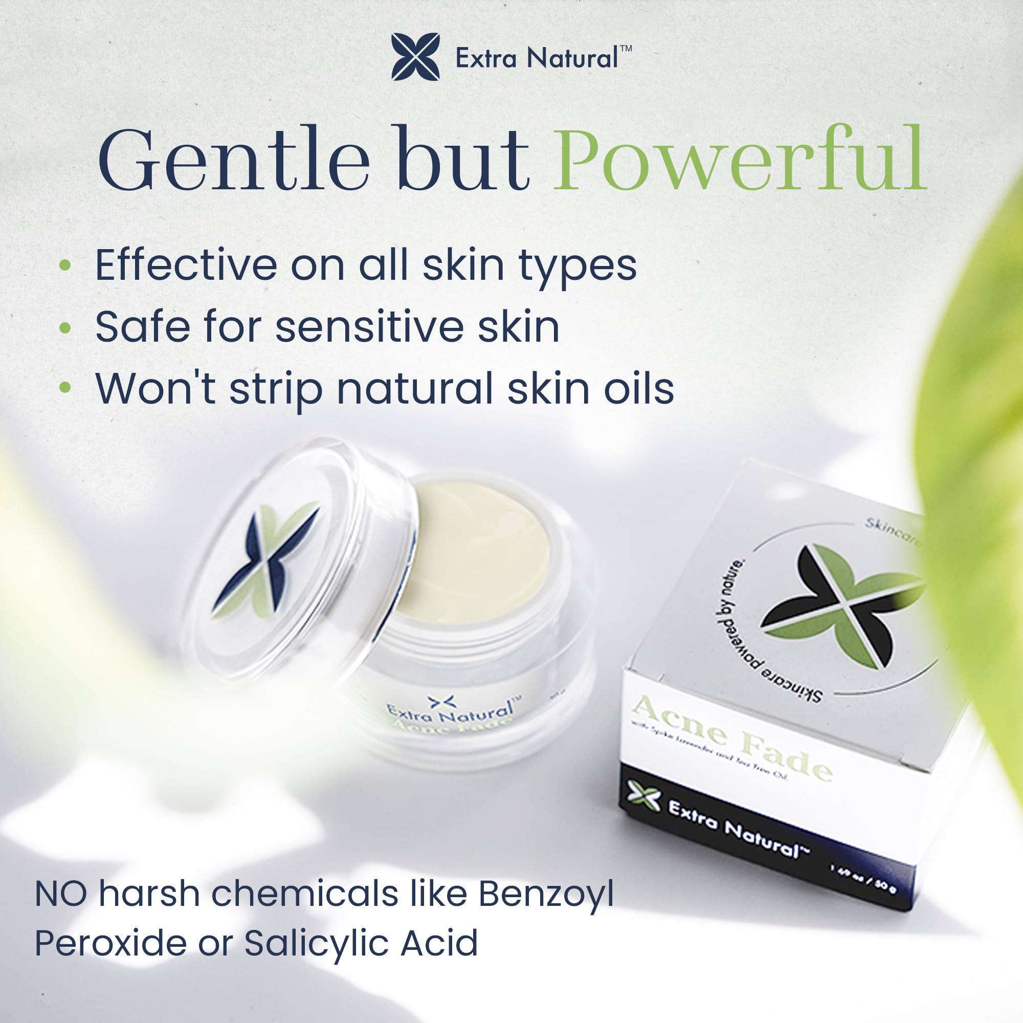 ExtraNatural Acne Cream – Gentle, Plant-Powered Care for Sensitive & Oily Skin