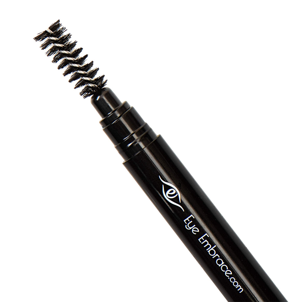 Eye Embrace Luna Eyebrow Pencil – Light Brown-Gray, Waterproof, Double-Ended Angled Tip