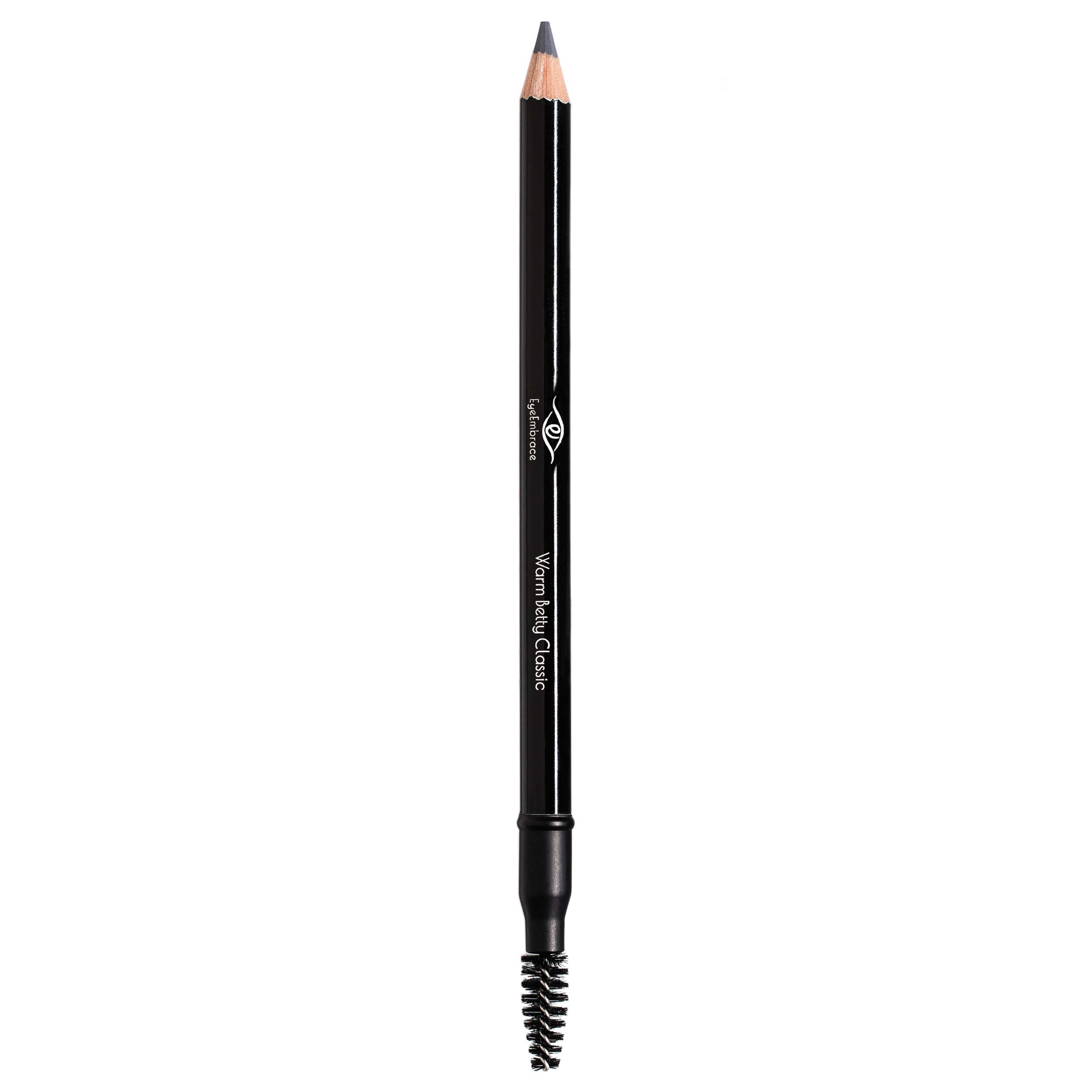 Eye Embrace Warm Betty Classic Eyebrow Pencil — Waterproof, Double-Ended with Sharpener & Spoolie (Cruelty-Free)