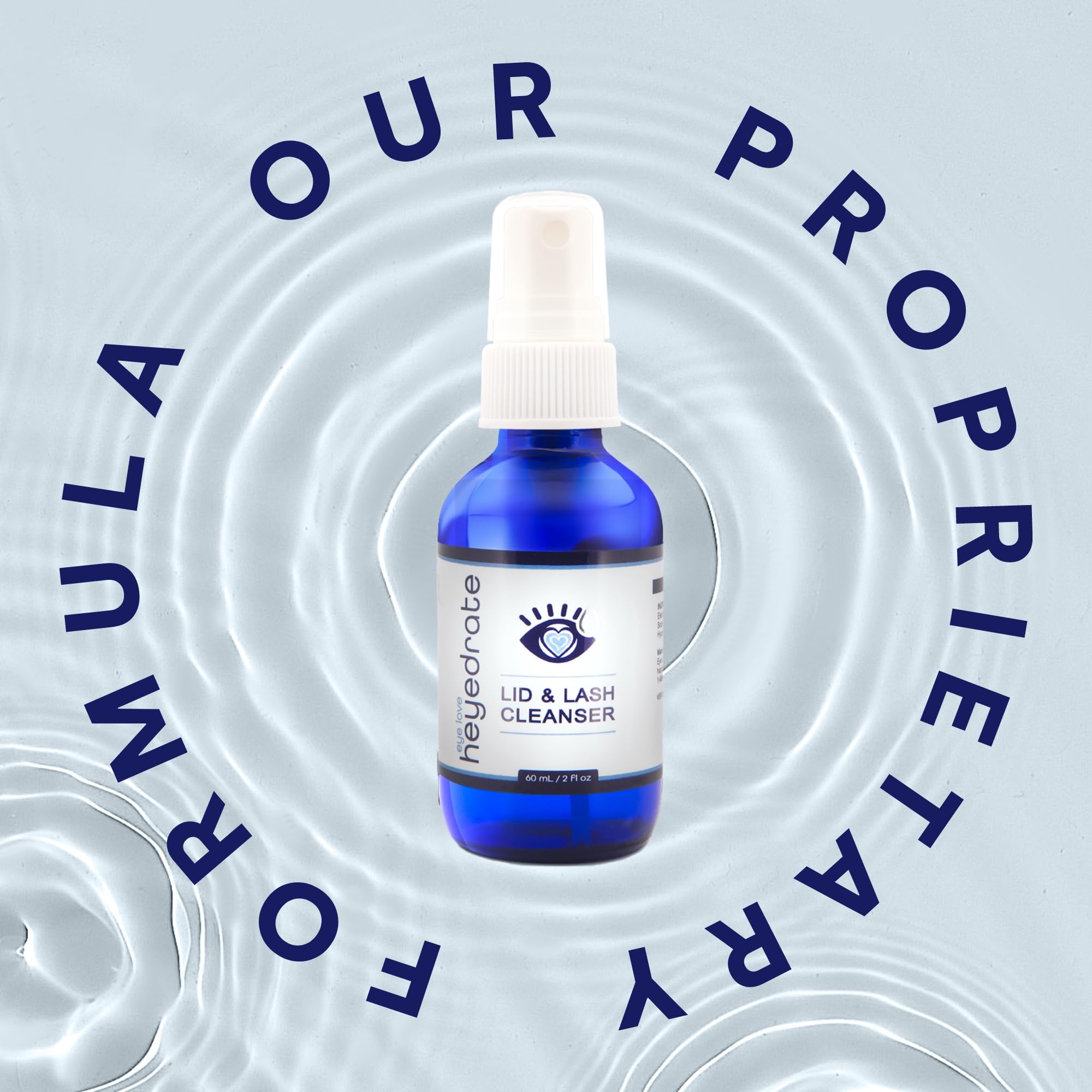 Eye Love Lid & Lash Cleanser – 2oz HOCl Spray for Eyelid & Lash Care