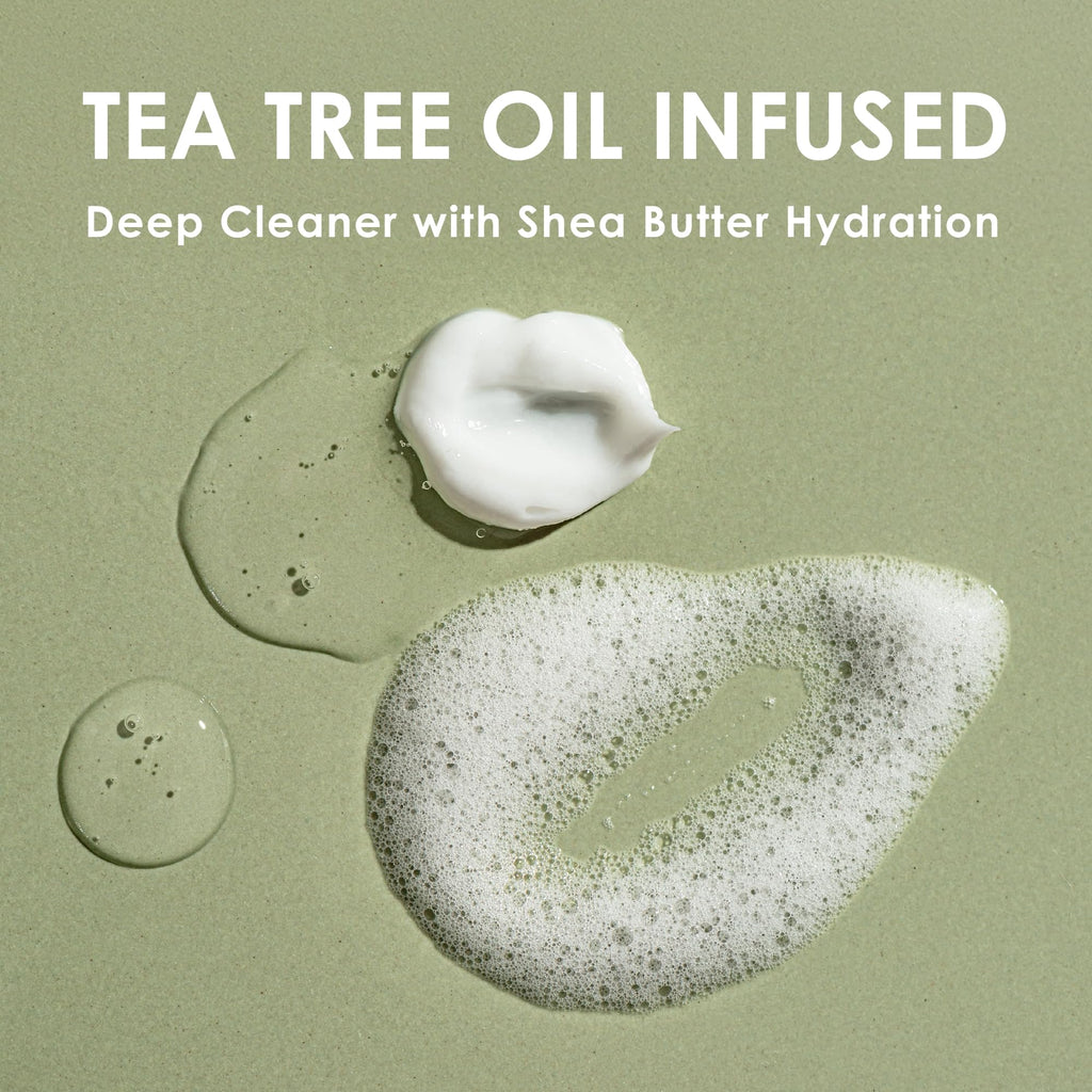 EyeEco Advanced Tea Tree Eyelid & Facial Cleanser - 180mL | Gentle, Hydrating for Sensitive Skin