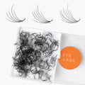 Eyesy Lash Camellia Premade Fans — 5D 0.07, Curl D, 11–15mm, 500 Fans, 3-Length in 1