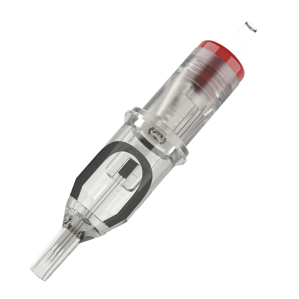 EZTAT2 EZ Tattoo Cartridge Needles - 20Pcs #10 Bugpin Round/Curved Magnum for Rotary Machines
