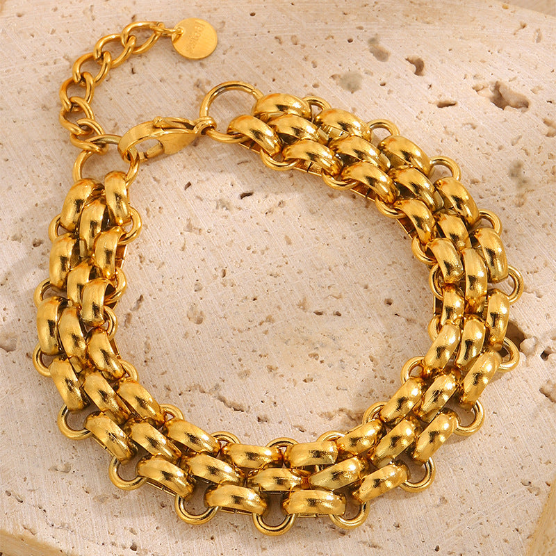 Stainless Steel Bracelet Light Luxury