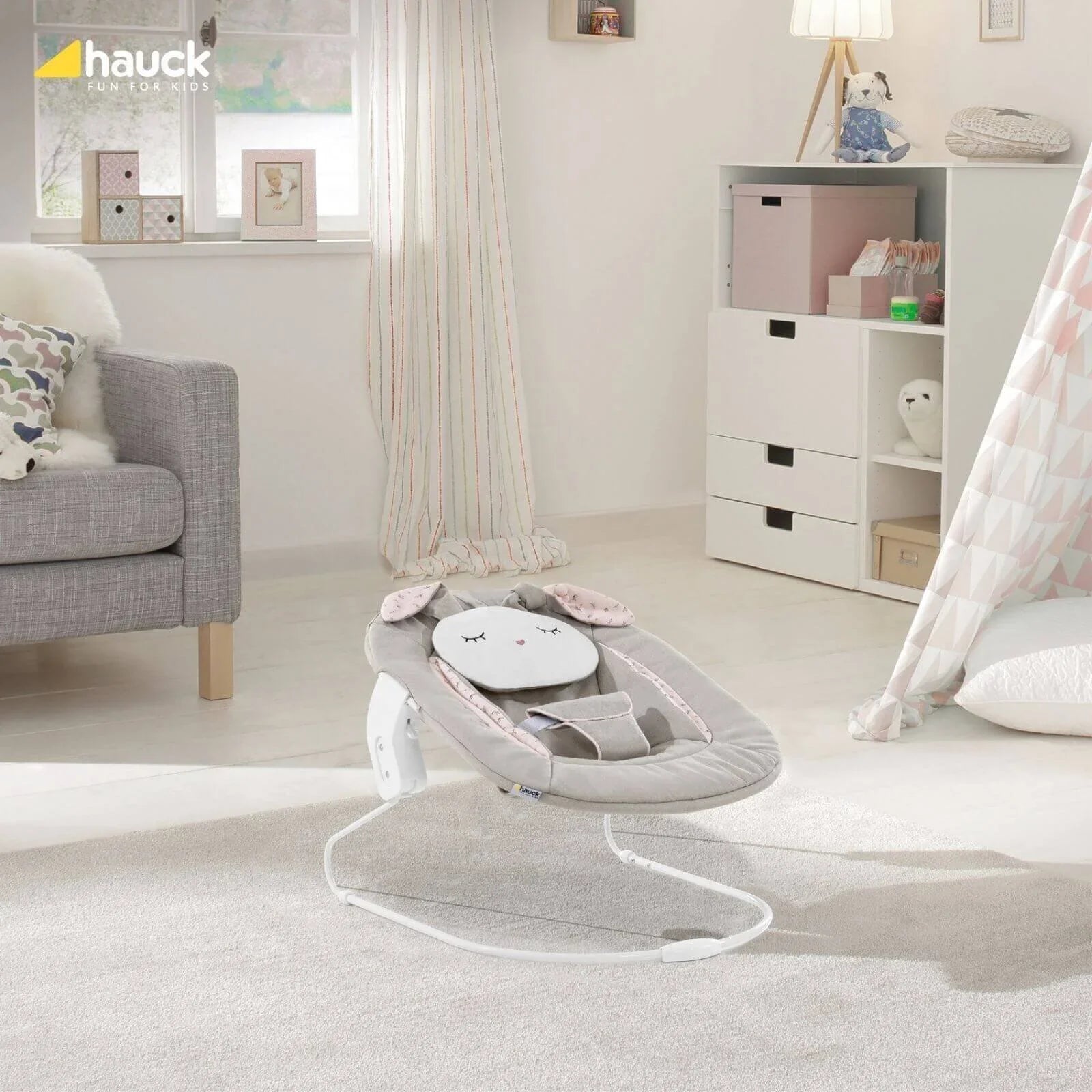 Hauck Alpha Bouncer 2-in-1 - Beige Bloom
