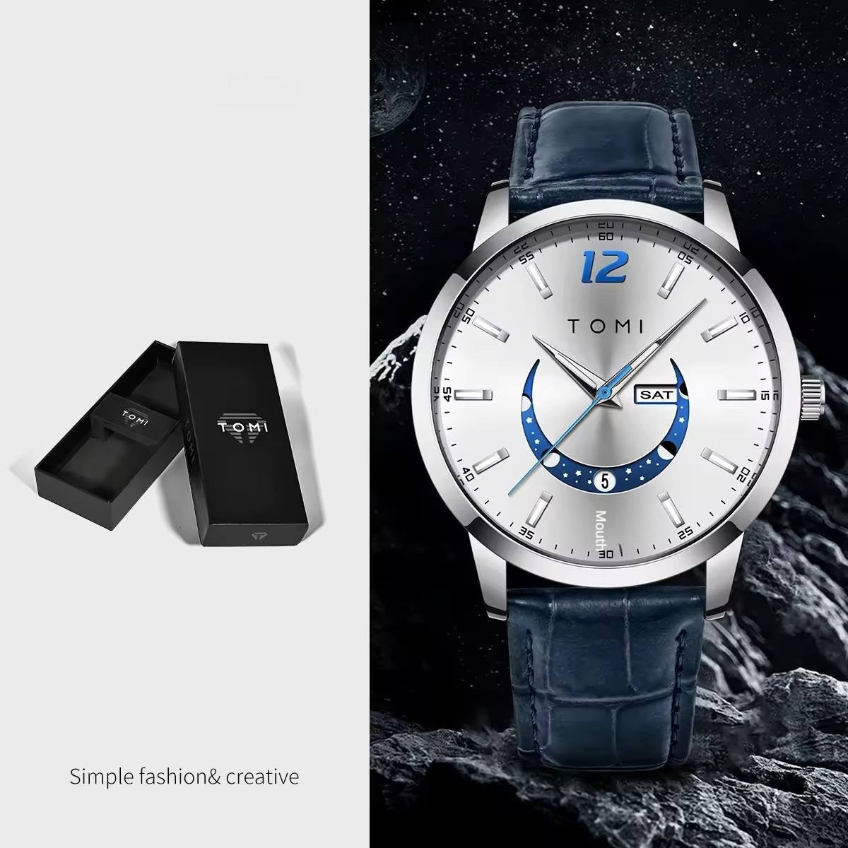 Men's Fashionable And Luxurious Business Quartz Watch