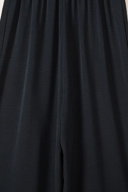 Smocked Square Neck Wide Leg Jumpsuit Women UK