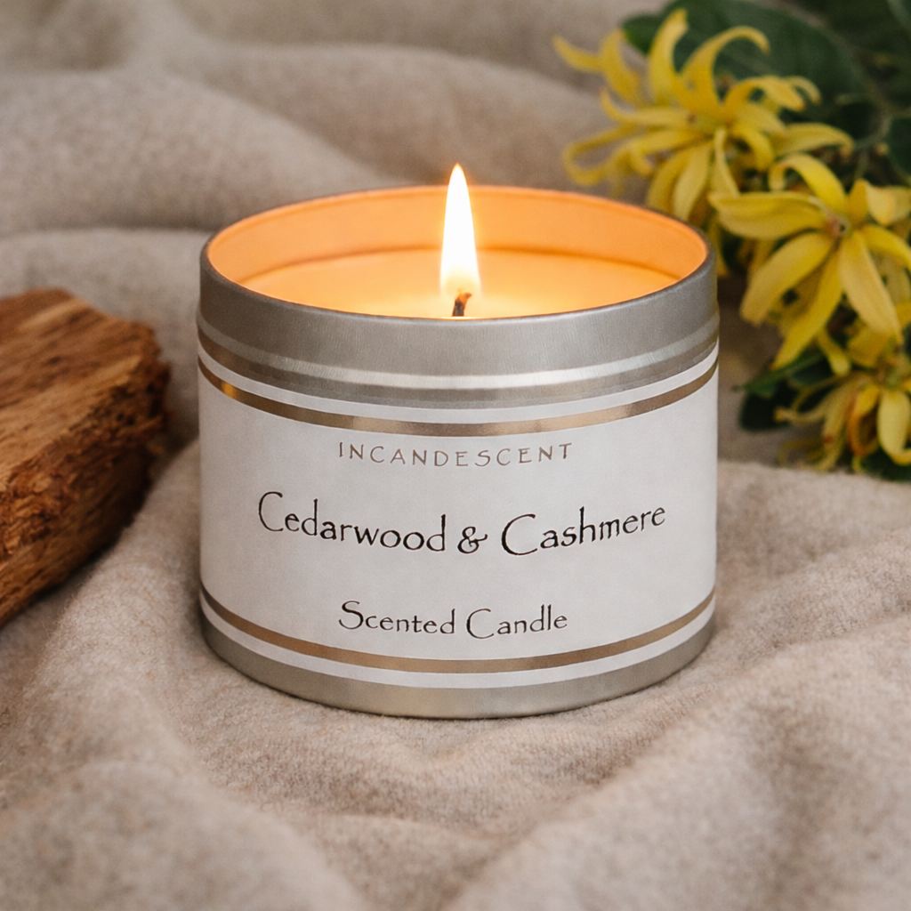 Cedarwood & Cashmere Candle Tin