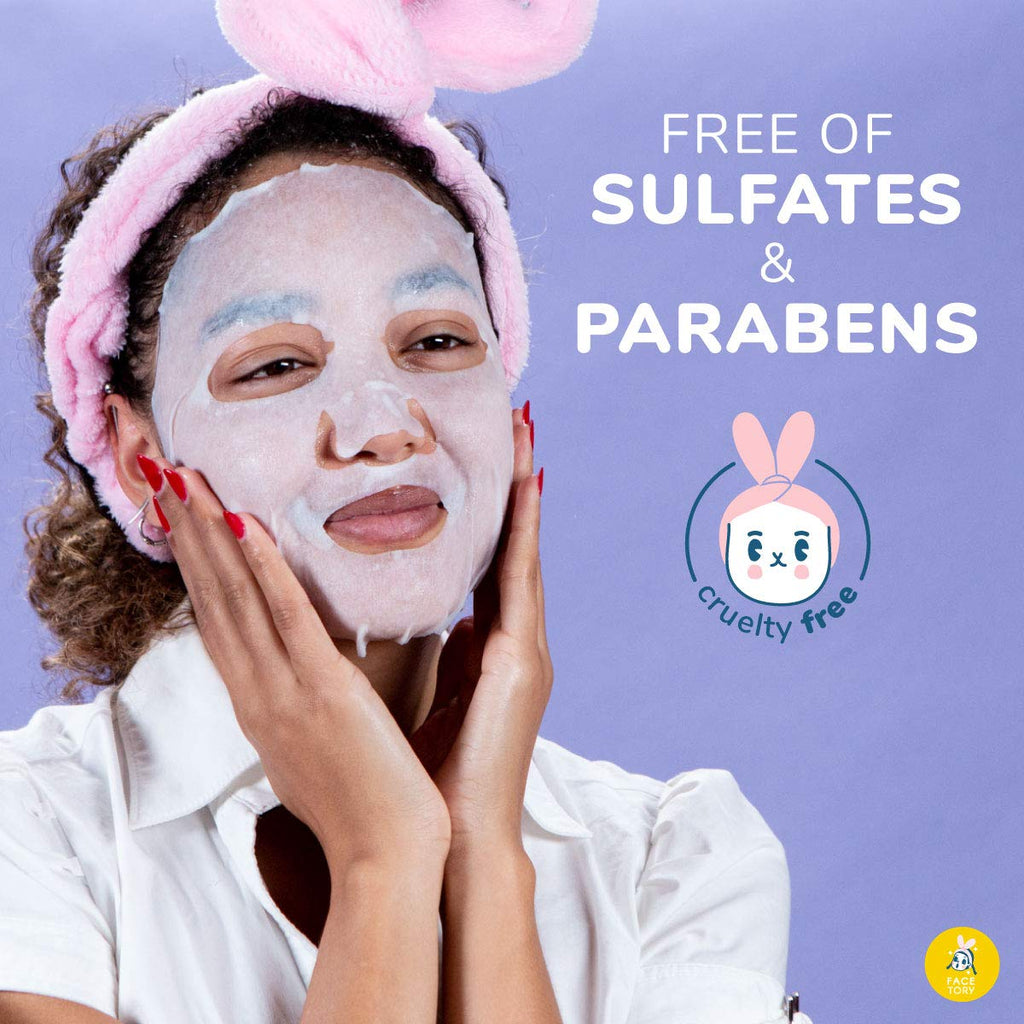 FACETORY Best of 7 Collection – 21pc K-Beauty Sheet Masks for All Skin Types