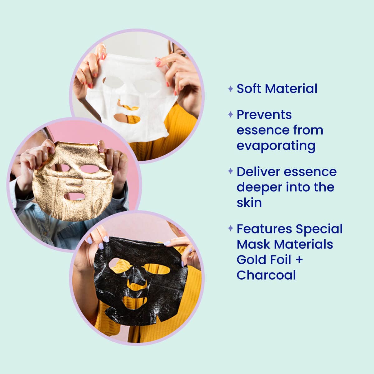 FACETORY Best of 7 Collection – 21pc K-Beauty Sheet Masks for All Skin Types