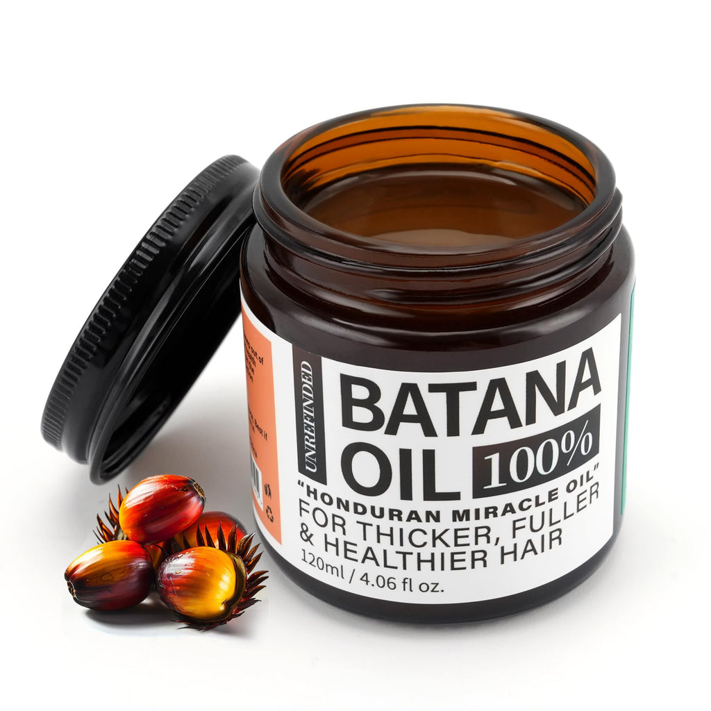 Fadelo Batana Oil for Hair Growth – 100% Natural, Unrefined, Honduras, 4.06 oz Jar