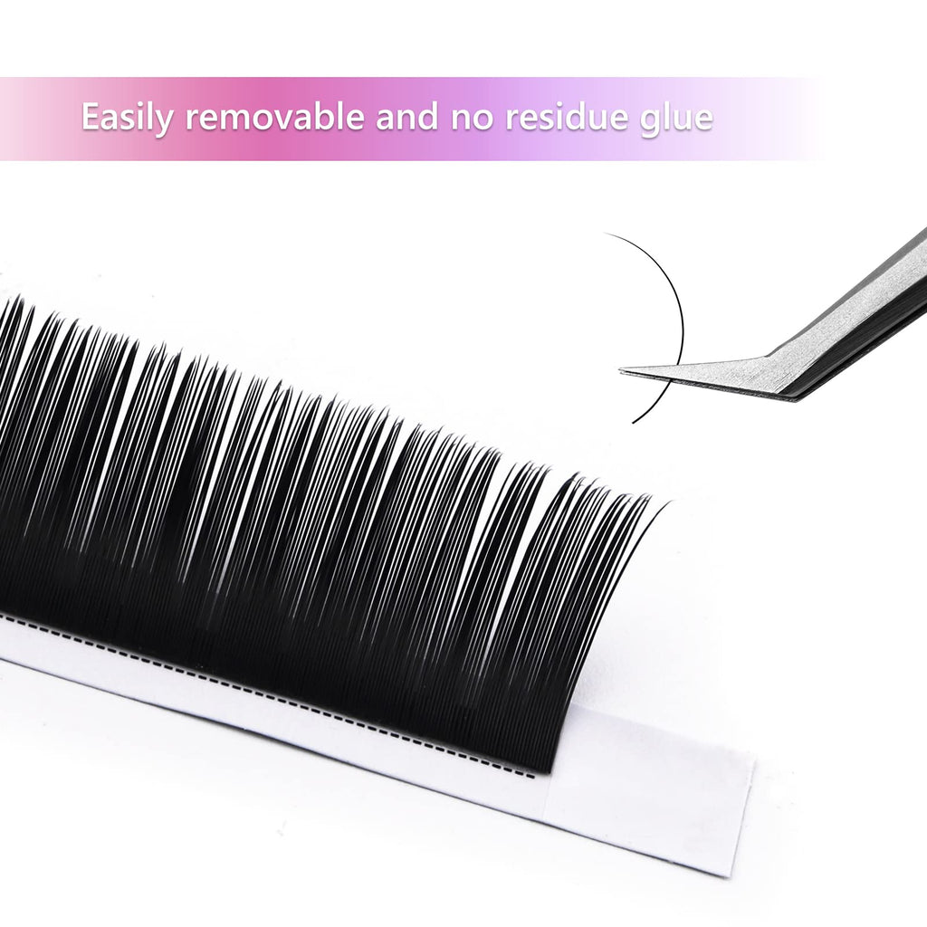 FADLASH Eyelash Extensions - C/D Curl 0.20mm Mixed 15-20mm | Professional Lash Supplies