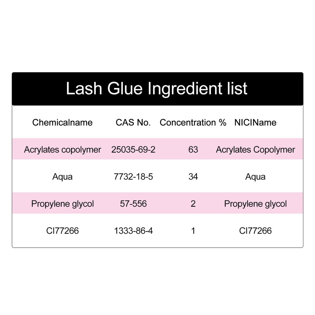 FADLASH 2-in-1 Cluster Lash Glue – Black & Clear, 72h Waterproof Hold
