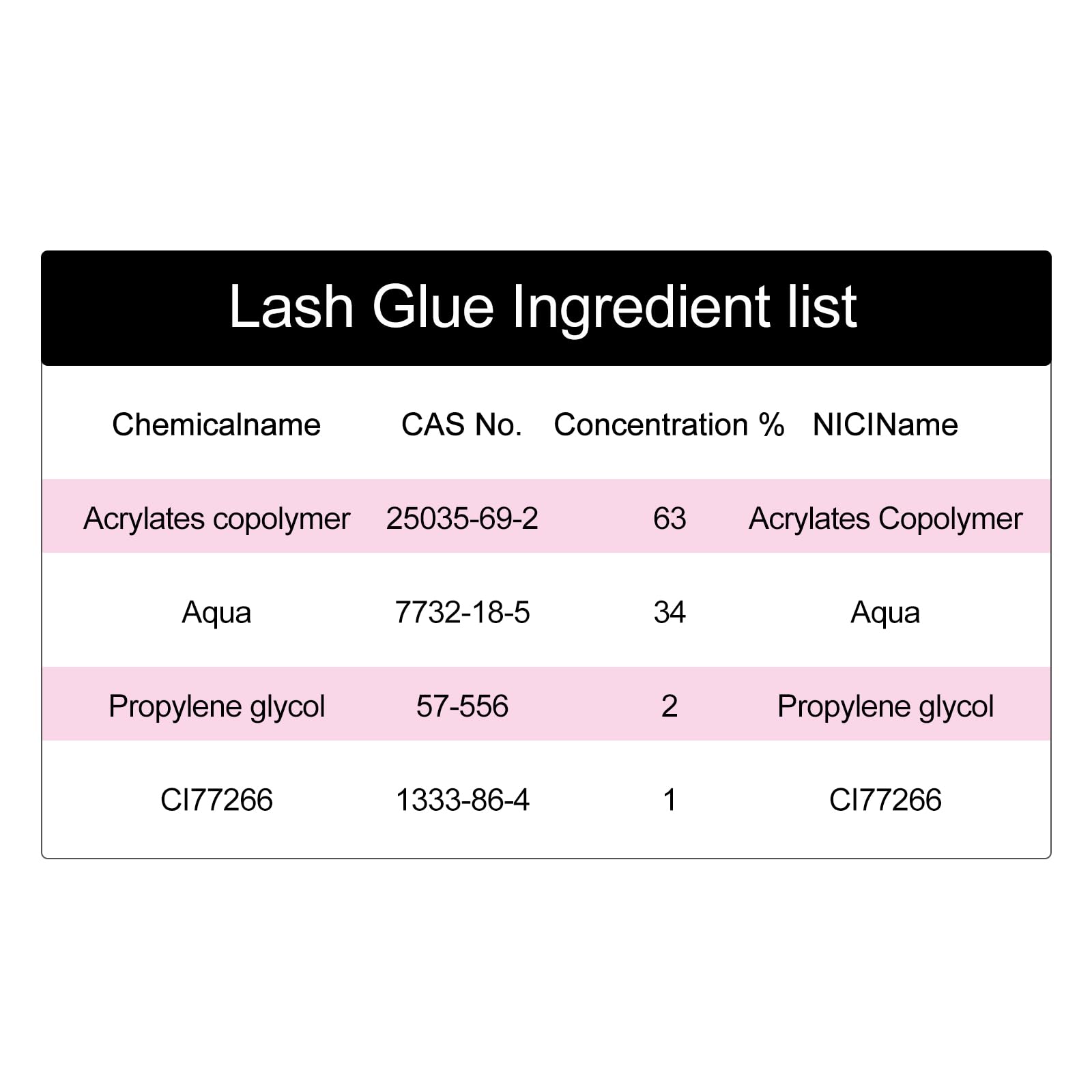 FADLASH 2-in-1 Cluster Lash Glue – Black & Clear, 72h Waterproof Hold