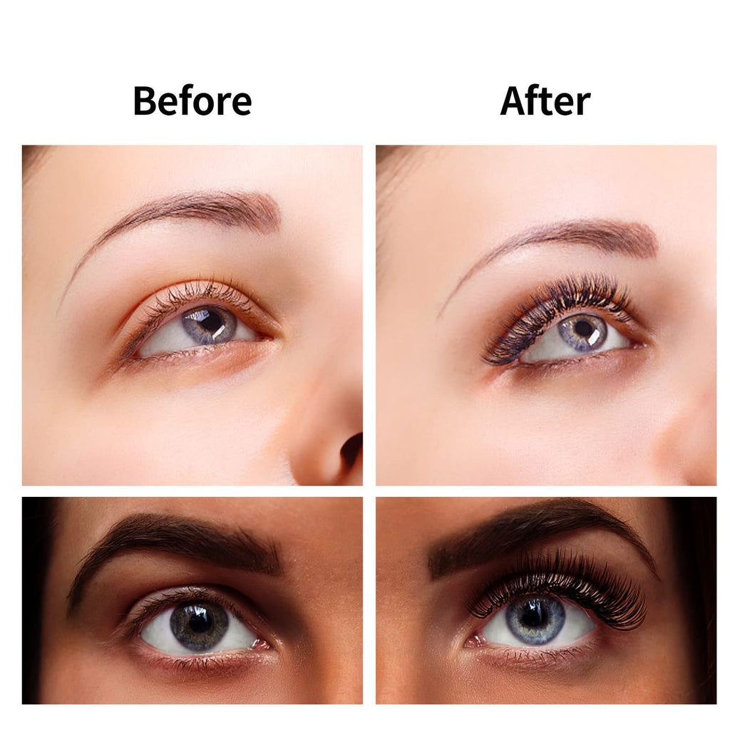 FADLASH Lash Extension Premade Fans 1000pcs – D Curl 14D-0-05D, 9-16mm Mixed Pack