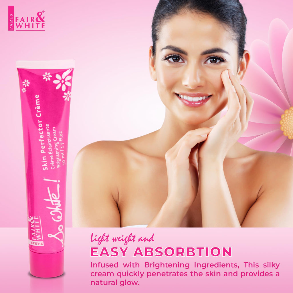 Fair & White So White Perfector Cream – 50ml Skin Brightening Moisturizer