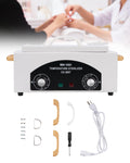 FAITIO High-Temp Cleaning & Care Box for Metal Tools, 1.5L, 110V, 300W | Nail Salon & Barber Equipment
