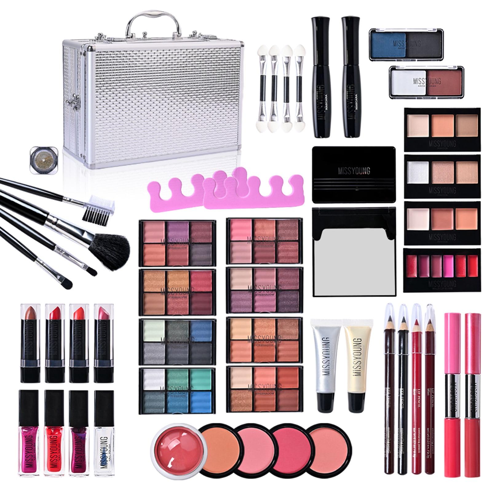 FantasyDay All-in-one Holiday Makeup Gift Set | Complete Starter Kit for Women
