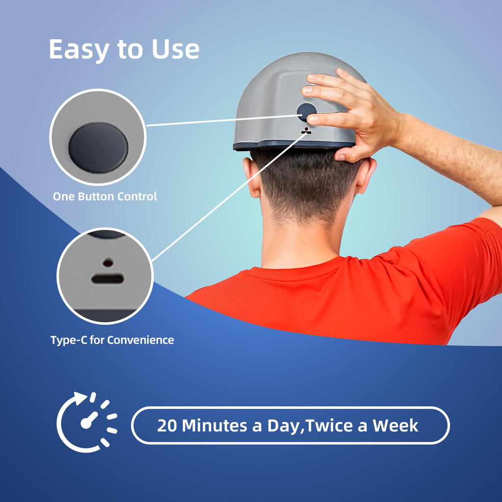 faq101 Hair Growth Device with Laser Red Light Therapy – FDA Cleared