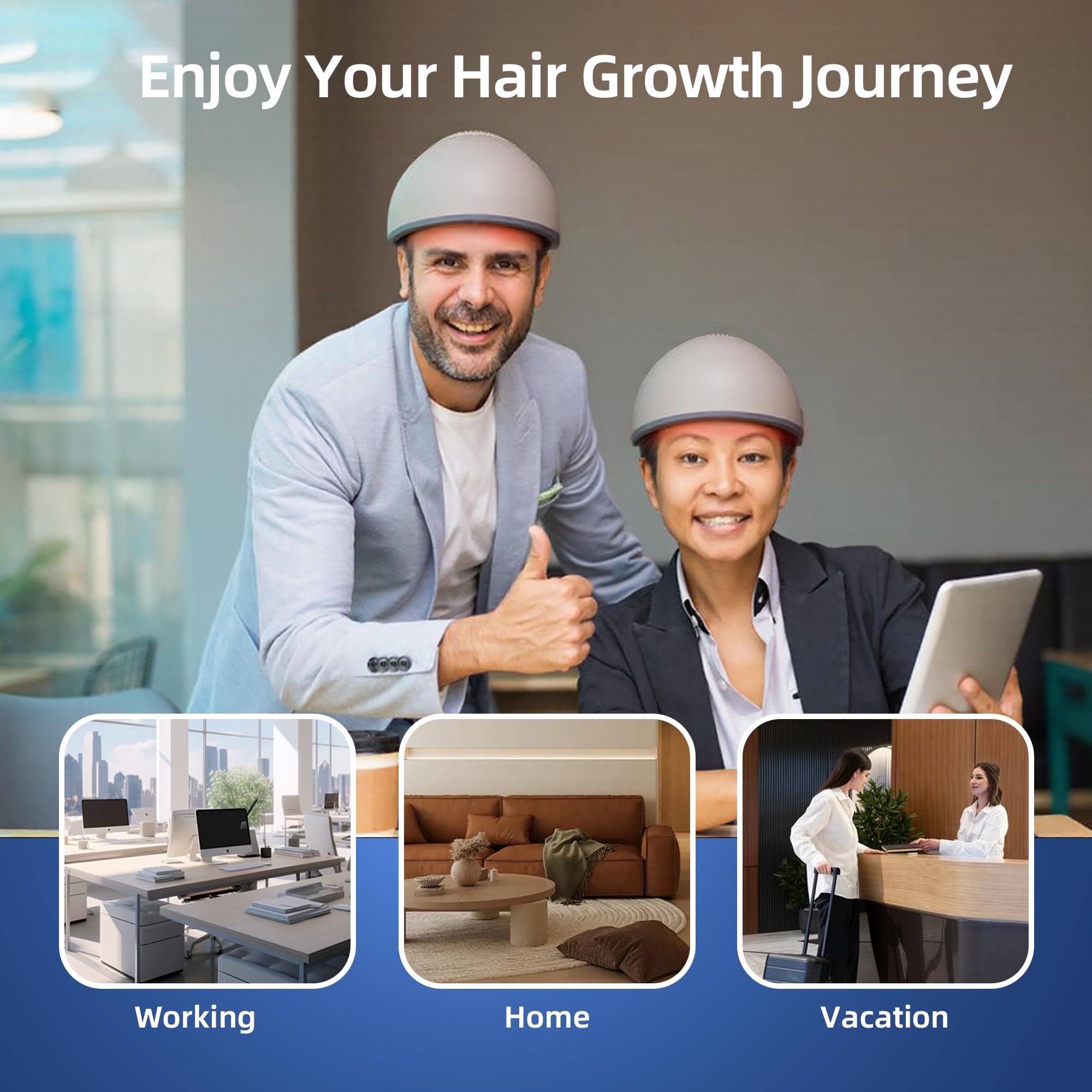 faq101 Hair Growth Device with Laser Red Light Therapy – FDA Cleared