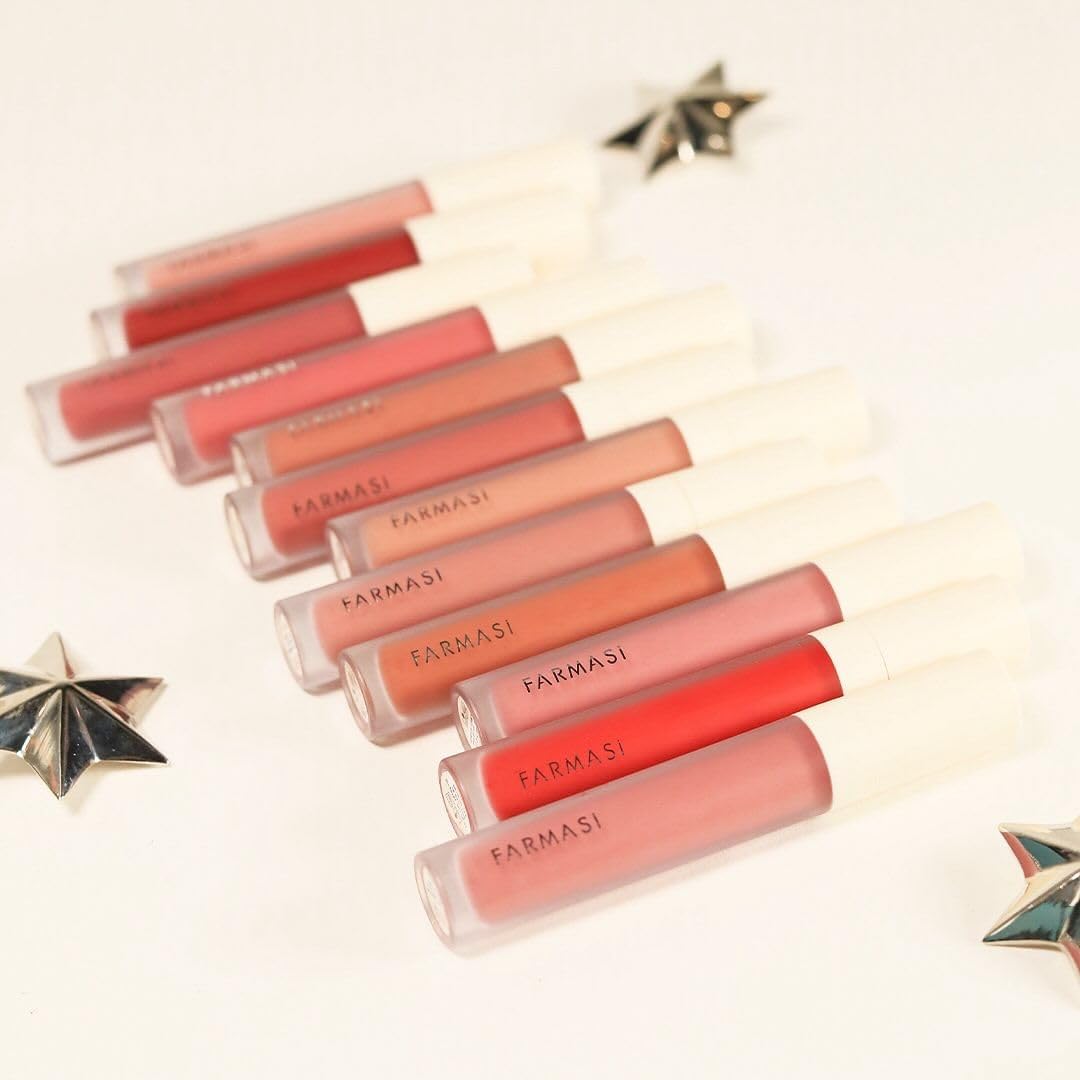 FARMASi Make Up Matte Liquid Lipstick in Cool Girl — Long-Lasting, Ultra-Comfortable Matte Color